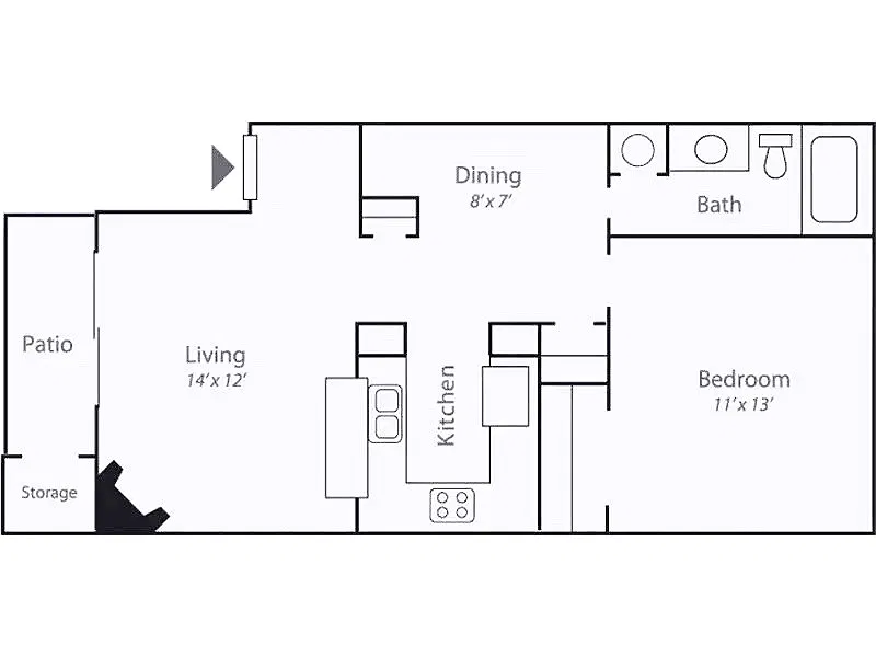 Floor plan Desert Willow