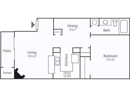 Floor plan Desert Willow