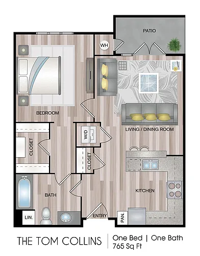 Floor plan The Tom Collins (Grand)