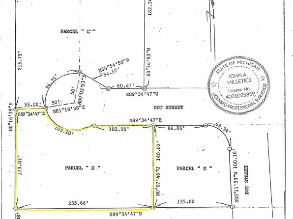 PARCEL Dot St #D, Croswell, MI 48422