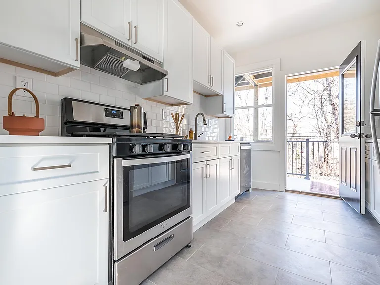 Kitchen with Balcony