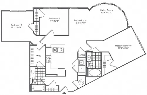 Floor plan E2