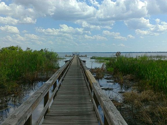 Look at the nice lake that in your new home