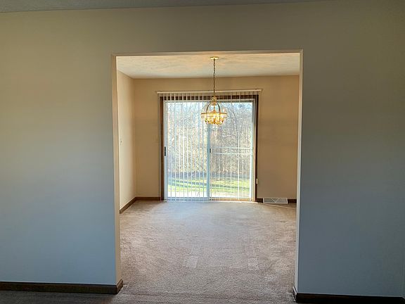 Dining room-could be used as a home office.
Patio off dining room.