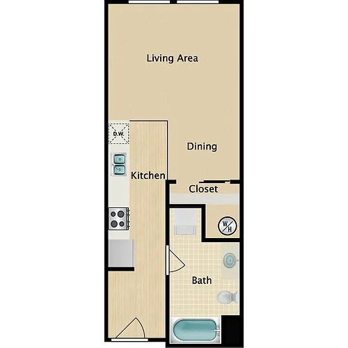 Floor plan Plan A