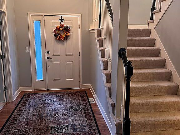 Entry with Vaulted Ceiling