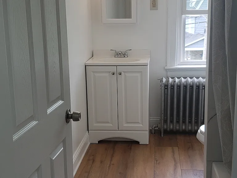 Bathroom - new vinyl plank floors