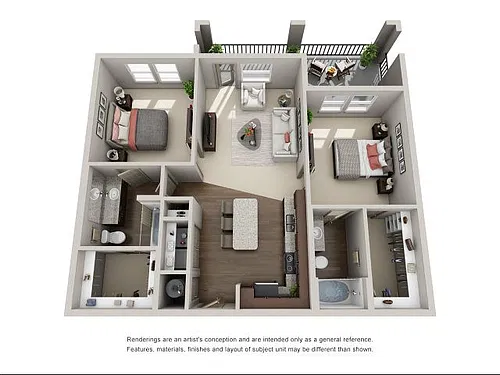 Floor plan B22