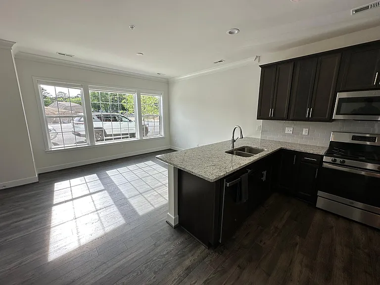 Spacious light filled kitchen