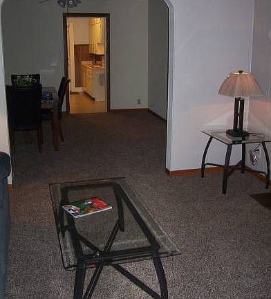 View from the front door