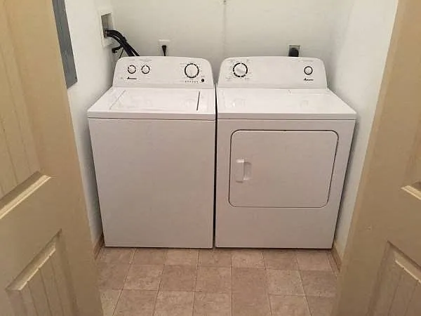 Washer dryer in your apartment
