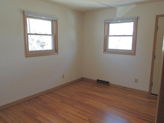 Bedroom, oak hardwood floors, large closets