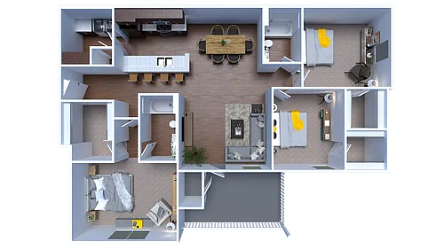 Floor plan E1