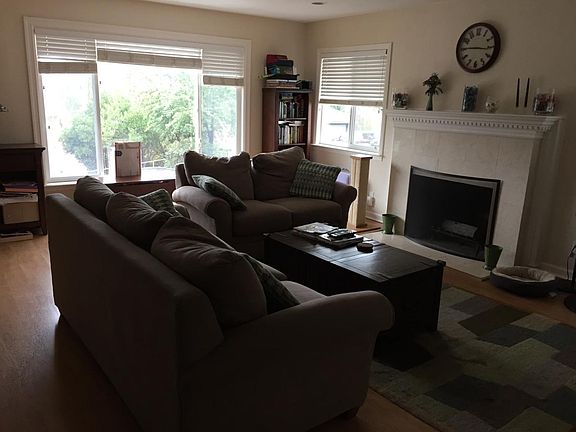 Living room; large windows