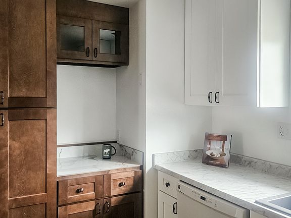 Coffee bar and extra large pantry