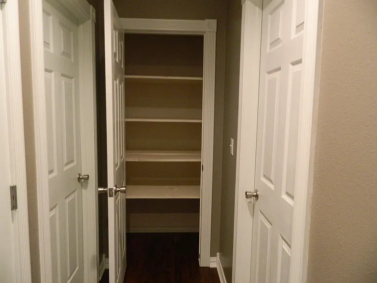 Hallway linen closet