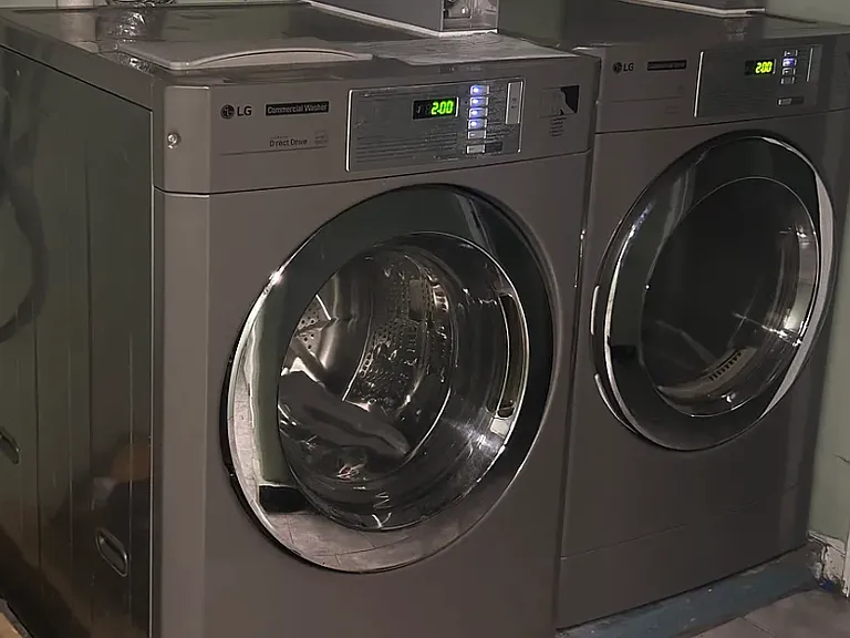 Shared Laundry Units: Washer & Dryer