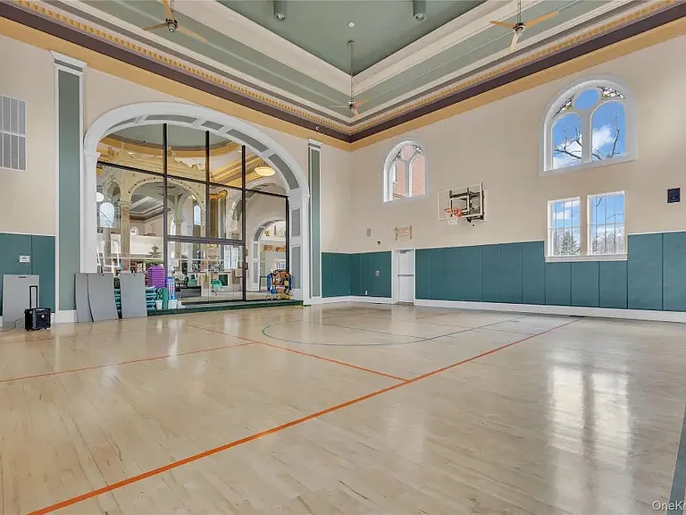 Indoor Baskerball court