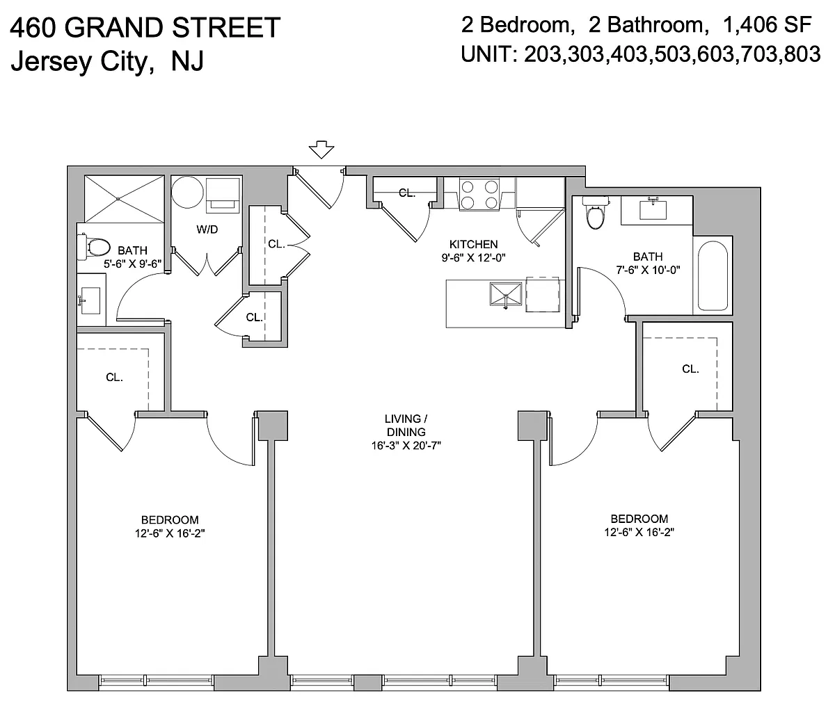 Floor plan B03