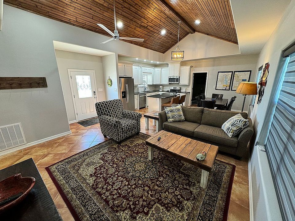 Hardwood ceiling
