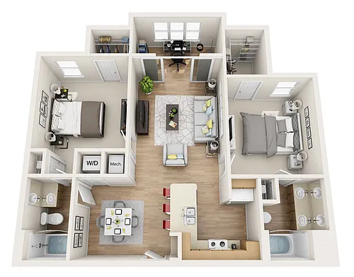Floor plan Sagamore
