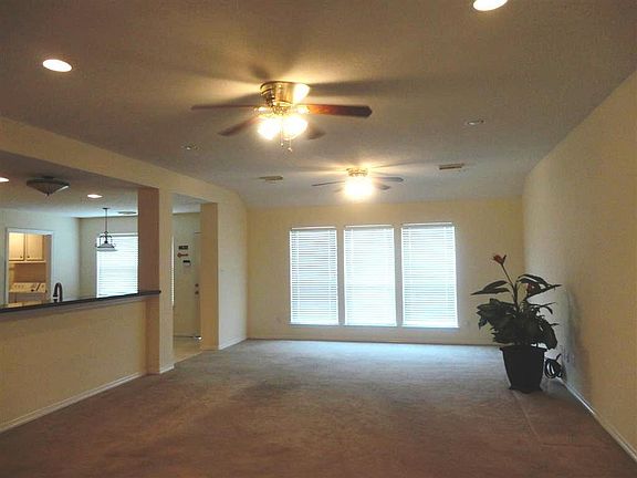 Large family room open to kitchen