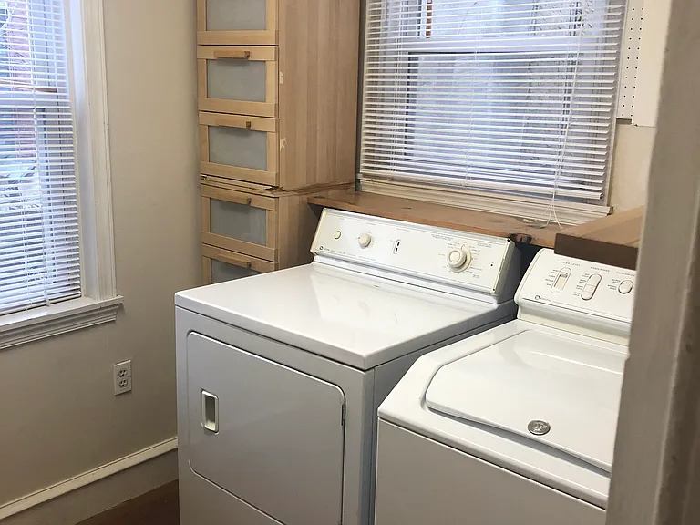 Separate laundry room