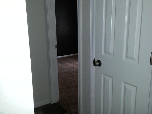 Back door off kitchen