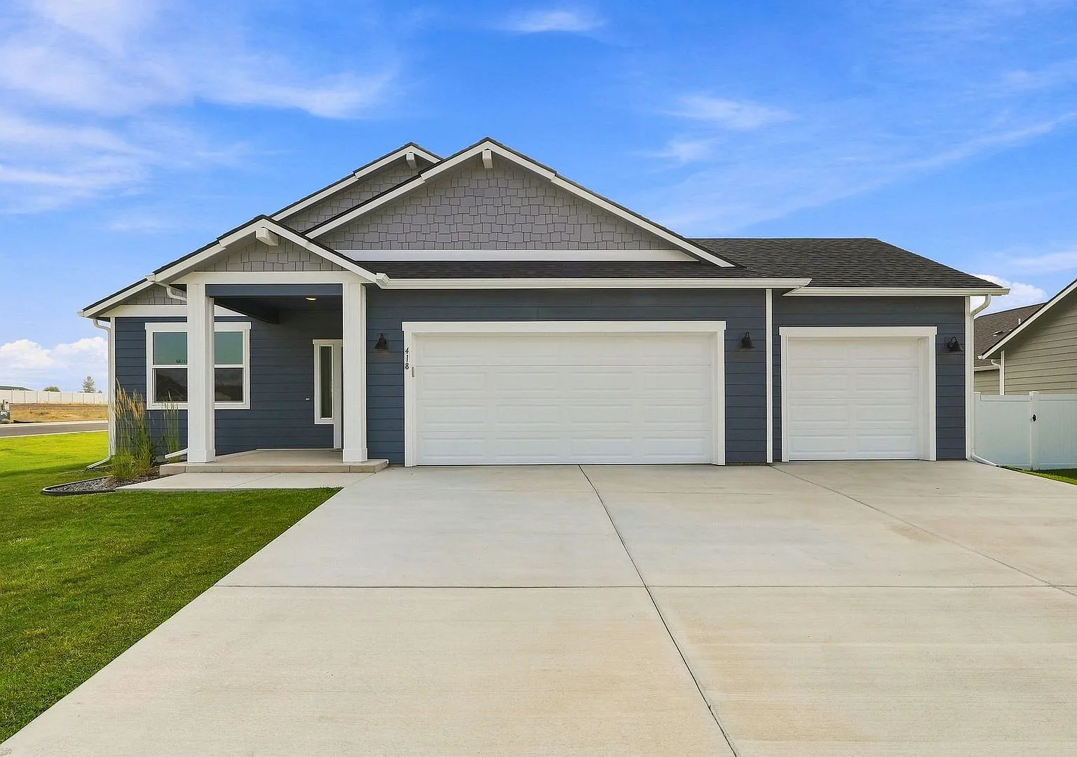 Modern 4-Bedroom Home with a 3-Car Garage & Covered Patio — Photo 1