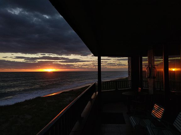 Sunrise from the 7'X30' deck