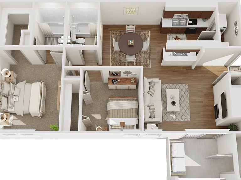 Park West Apartments — Photo 13