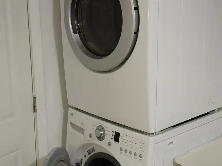 Washer and dryer