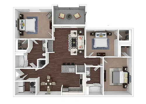 Floor plan C1 - Live Local