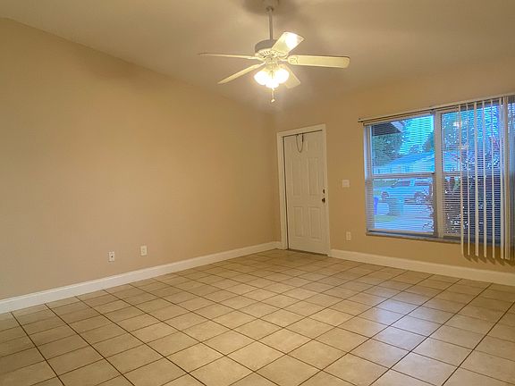 view of living room from hallway
