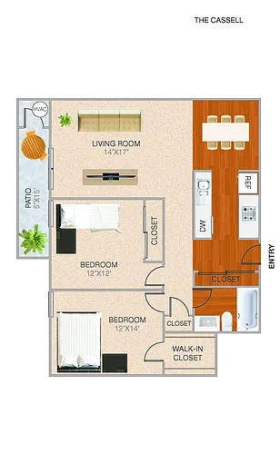 Floor plan B3