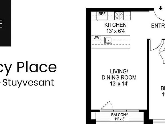 2nd image of 151 Quincy St #3A2