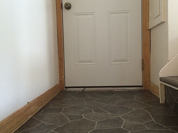 Side entrance off kitchen 