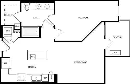 Floor plan A051