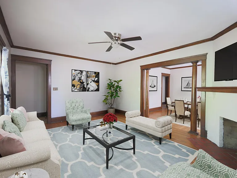 Living room area