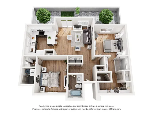Floor plan Mesquite
