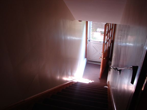 private side entrance hallway