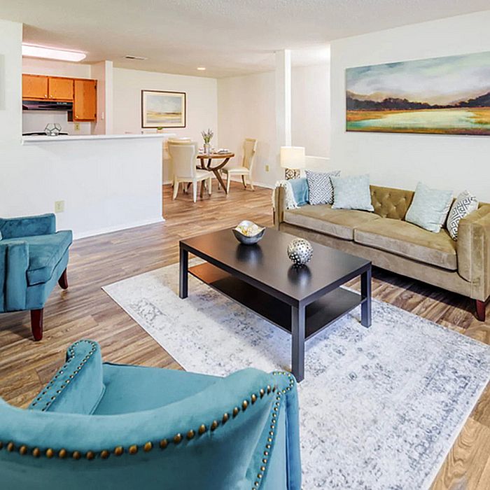 Living Room and Dining Room