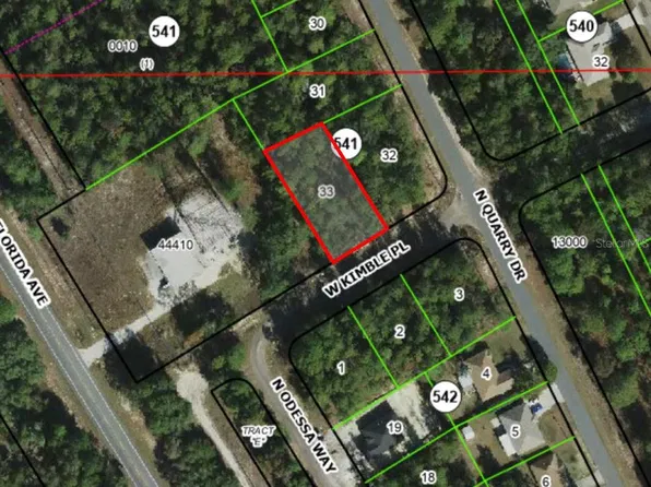 861 W KIMBLE PLACE LOT 33, CITRUS SPRINGS, FL 34434