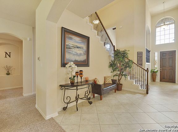Entrance and stairwell