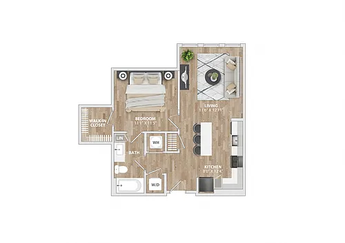 Floor plan A7A