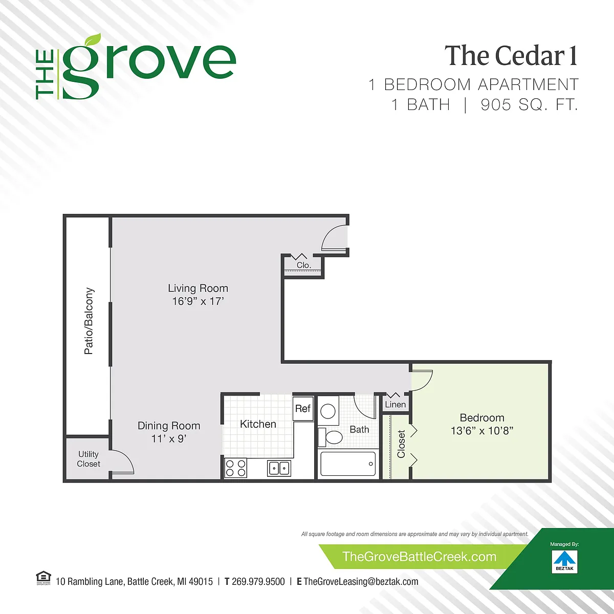 Floor plan The Cedar 1