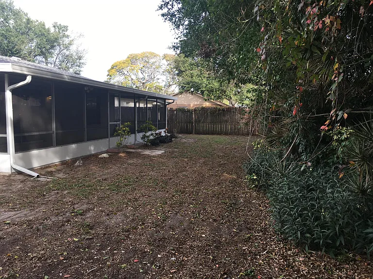 lanai/ back yard