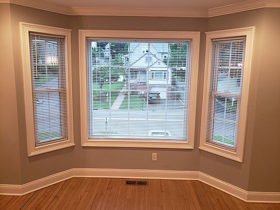 Windows in living room (front of townhouse)
