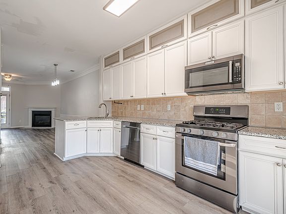 Kitchen looking into Dining/Living