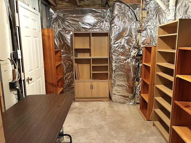 Storage Room with Shelving